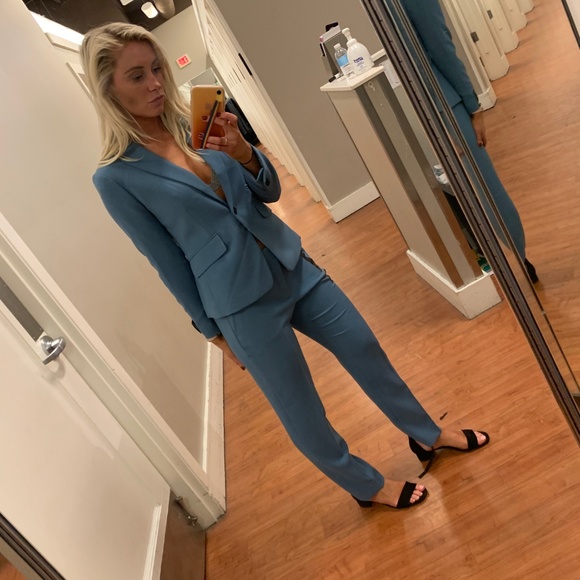 Blue Banana Republic Dress Pants - Picture 2 of 2